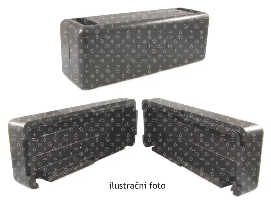 izolace výměníku tepla SWEP, B25/B80, 70-80 desek, EPP